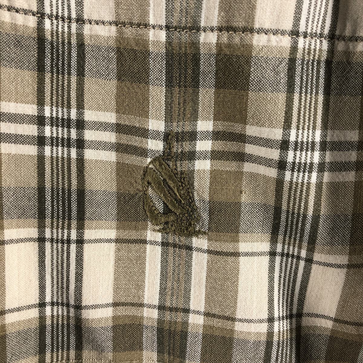 90s~00'S NAUTICA Short Sleeve Button Down Check Shirt Men's