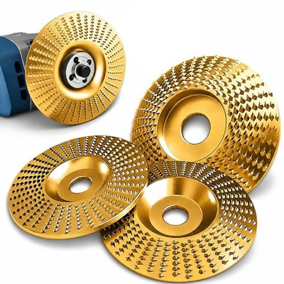 3PCS Angle Grinder Polishing Pad, 5/8'' or 7/8'' Arbor, Carbon Steel