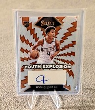 2025 Panini Select Basketball Youth Explosion Oso Ighodaro YE-OSO Auto 