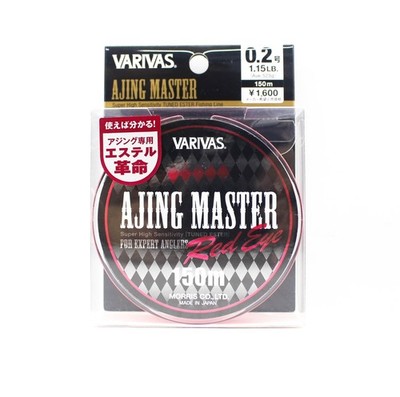 Varivas Ester Linie Ajing Master Red Eye 150m 0.2, 1.15lb (8715)