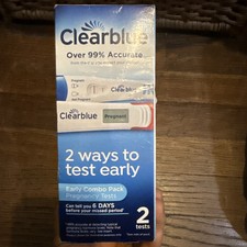 Set Of 3 Box Clearblue Early Detection Pregnancy Test, 6 Tests Total Exp 07/26