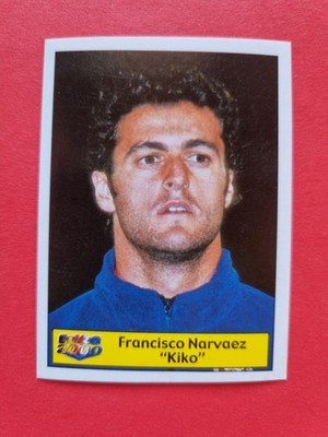 Euro 2000 (Star Publishing) - Sticker #135 - Francisco  Kiko  Narvaez (Spain)