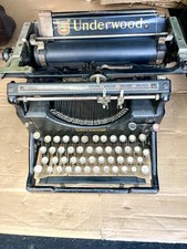 Underwood Standard Typewriter No. 5 Black  Antique Pat.date 1915 