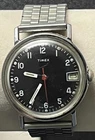 NO RESERVE Vintage Timex Mercury Calendar Date Watch 1978 16570-10578 RUNS FAST