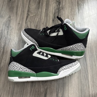 Air Jordan 3 Retro Pine Green Size 12