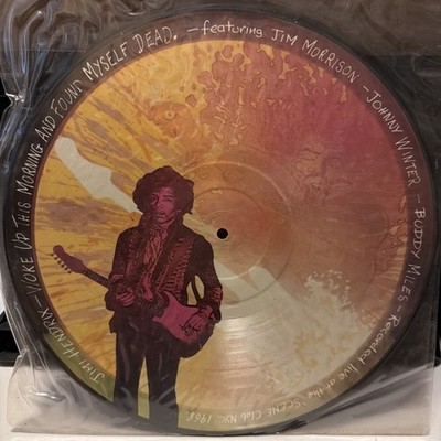 JIMI HENDRIX - WOKE UP THIS MORNING AND FOUND MYSELF DEAD LP VINYL RL 0048