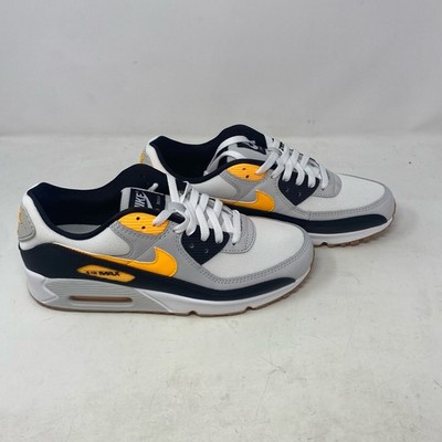 Nike Air Max 90 White/Photon Dust/Black/Laser Orange Men's 9.5