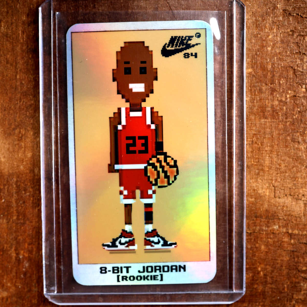 1984 Michael Jordan Chicago Bulls 8- Bit RC NIKE 84 sealed