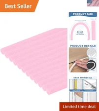 Backer Rod Foam Caulk Saver Expansion Joint Filler Rope Weather Strip Pink 12...