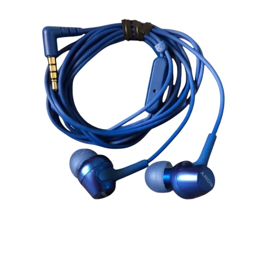 Genuine Sony MDR-EX255AP In-ear Headphones, Blue | eBay
