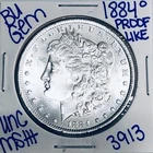 1884 O BU UNCIRCULATED MORGAN SILVER DOLLAR AUTHENTIC U.S.MINT FREESHIPPING 3913