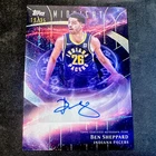 Topps 2025-26 Midnight Ben Sheppard Stroke of Midnight SM-BS Auto /35 Pacers