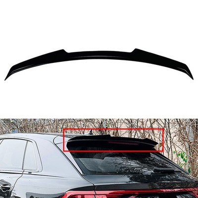 Glänzend schwarzer Heckspoiler Flügelspoiler für Audi Q8 SQ8 RSQ8 2019-2024
