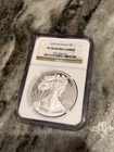 2015-W $1 American Proof Silver Eagle Dollar Coin NGC PF 70 UNTRA CAMO
