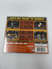 Ready 2 Rumble Boxing (Sega Dreamcast, 1999) Complete CIB w/ Manual Tested