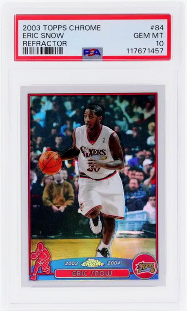 2003-04 Topps Chrome - Eric Snow #84 Refractor