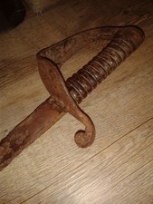 Brief&ouml;ffner, Europe, Eisen, als Deco,18-19-te Jahrh. 66,5cm. 1045gr. alles echt!