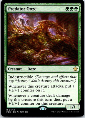 #ad Predator Ooze R Foundations 642 NM $1.99