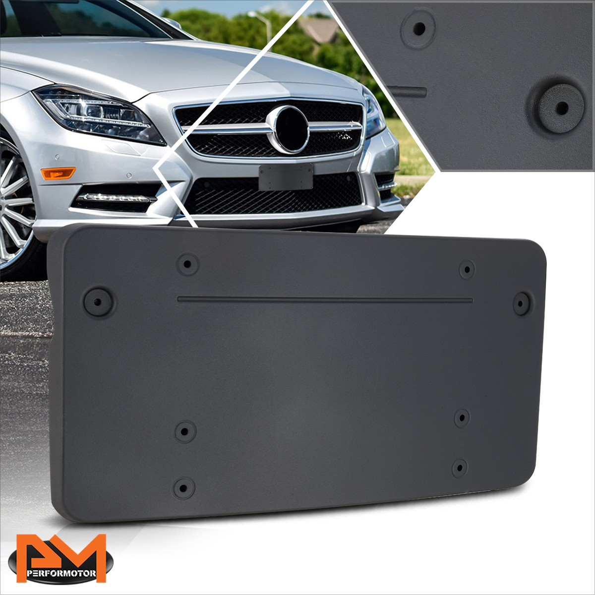 Mercedes-Benz S550/S600 Front License Plate Bracket W222 W Amg Styling Pkg Sedan Mb1068158