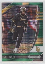 2020 Panini Prizm Draft Picks Green Pulsar Prizm LJ Jones IV #PDP152 0o6v