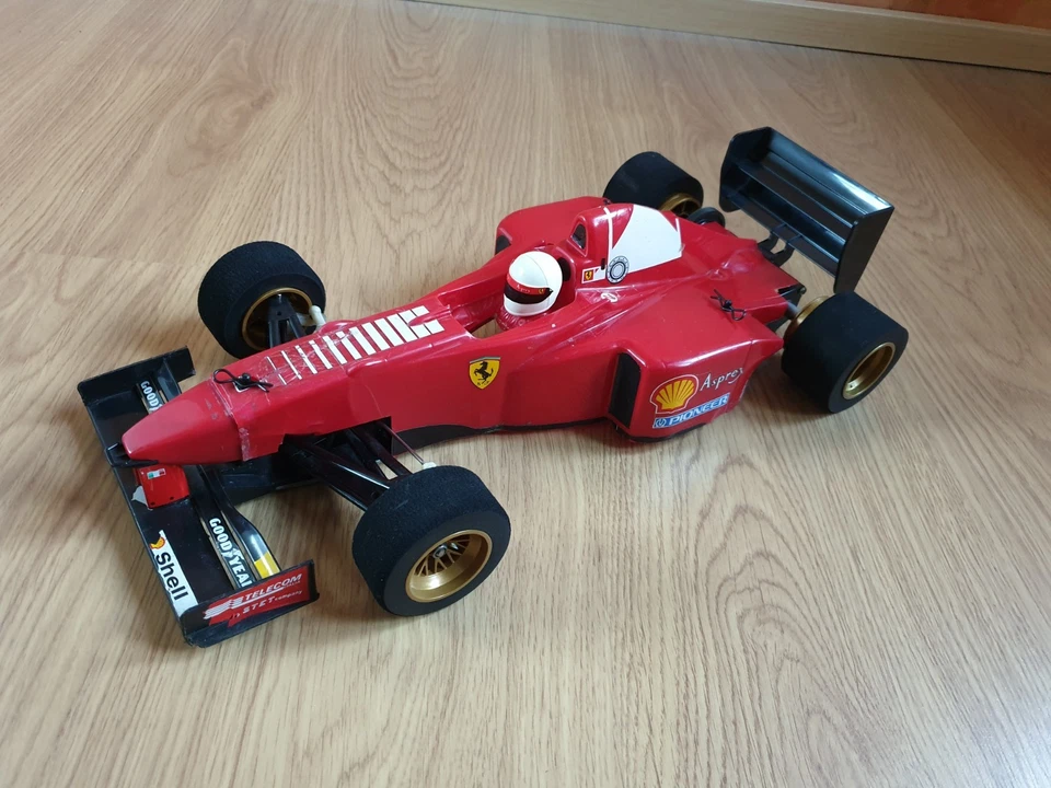 Rc Car Tamiya F 103 Formel 1 Modell in Ferrari F 610 B after Race Optik - Bild 4 von 4