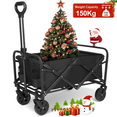 Heavy Duty Foldable Camping Outdoor Garden Trolley Cart Wagon Truck Wheelbarrow