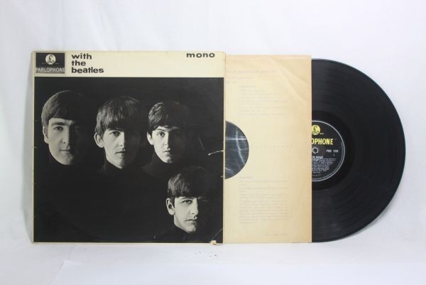 With The Beatles UK盤LP Mono プレス希少 1stプレス The Beatles With the Beatles UK (GB) LP Mono 1st Press Witz