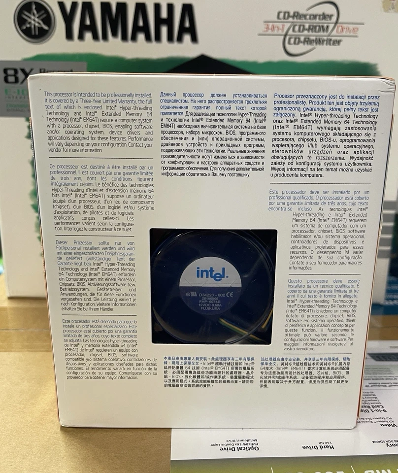 Intel Pentium 4 HT Processor 524 3.06GHz 533MHz 1MB L2 cache Socket 775 CPU NEW - Image 3 of 4