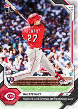 2026 Topps Now Sal Stewart Single Season Rook...