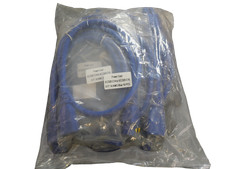Lot of 10 power Cord IEC320 C14 TO IECC320 C15 3FT 14 AWG Blue - Free shipping