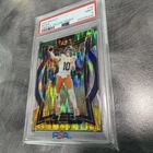 2024 Panini Select - Concourse Bo Nix #30 Green & Yellow Shock Prizm (RC)