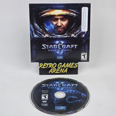 StarCraft II 2: Wings of Liberty (PC CD-ROM) Slipcover CIB COMPLETE