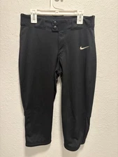 Women’s/Girls Softball Pants - 3 Pairs Black (Nike Women’s S, Champro Girls XL)