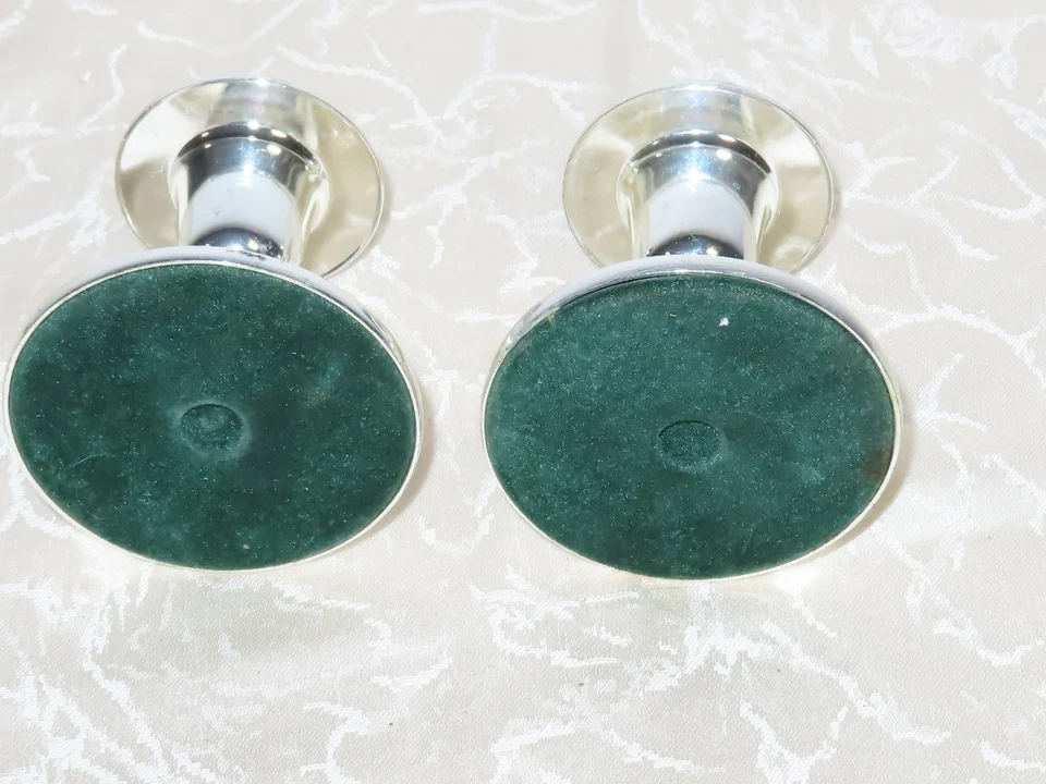 Coppia Di Candelabri Color Argento! - Immagine 4 di 4