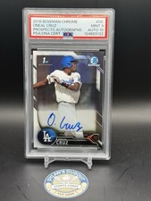 2016 Bowman Chrome Prospects Oneil Cruz #BCAP-OC Oneal Cruz Auto PSA 9 Auto 10