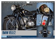 BMW R 51/2 (Wandkalender 2026 DIN A4 quer), CALVENDO Monatskalender
