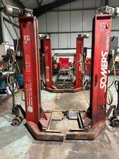 Somers Series IV 7.5T Mobile Column Vehicle Lifts – 4 Column Set