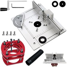 Fr&auml;stisch, Oberfr&auml;se, Einlegeplatte, Router Table, Holzbearbeitung, Aluminium...