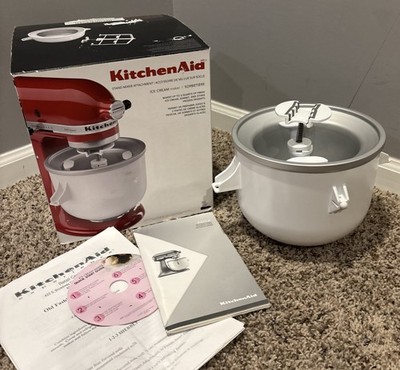 KitchenAid Ice Cream Maker Stand Mixer Attachment KAICA