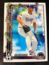 2025 Topps Holiday Clayton Kershaw #H126 Los Angeles Dodgers
