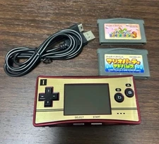 Excellent Nintendo Gameboy Micro Famicom Model 20th Anniversary Edition Console
