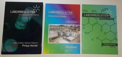 Chemie Fachbücher CTA-Ausbildung Laborbegleiter 3 Stück AC, OC, PC