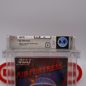NES Nintendo AIR FORTRESS - WATA GRADED 8.5 A! NEW & Factory Sealed with H-Seam!