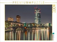 Calvendo Puzzle Frankfurt - Old Bridge | 2000 Pieces, Finished Size 35.4 × 26.4