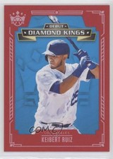 2021 Panini Diamond Kings Debut Red Framed Keibert Ruiz #DDK-LD 06z2