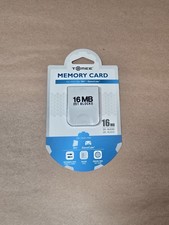 Tomee 16MB 251 Blocks White Memory Card for Nintendo Wii or GameCube Sealed
