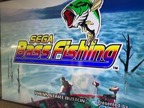 Sega Bass Fishing Sega Dreamcast 1999 NTSC-U/C w/ Manual CIB Tested & Working!