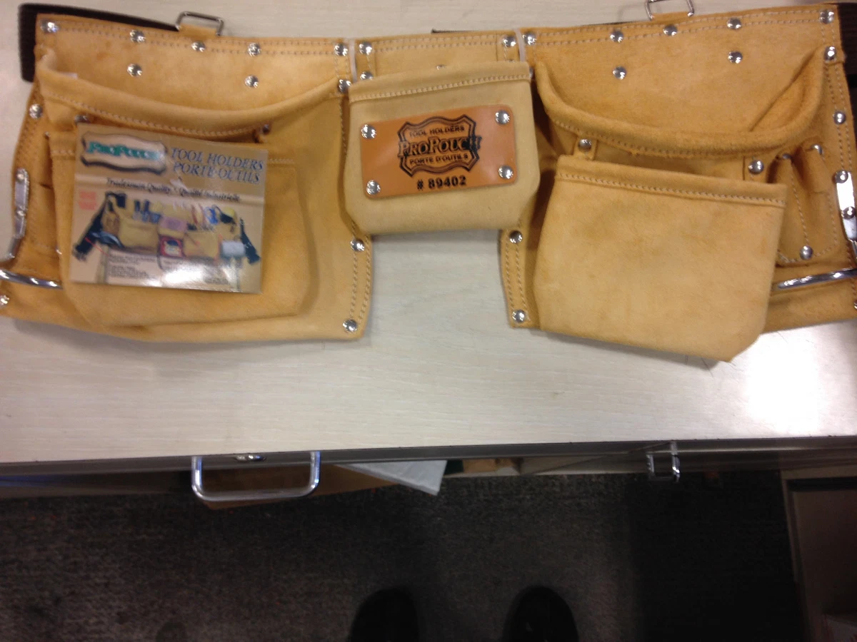 Pro pouch outlet tool belt