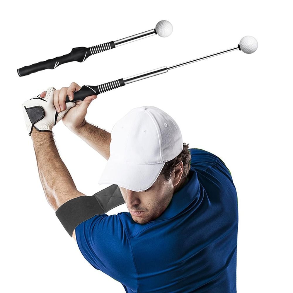 Golf Training Aid Golf Retractable Swing PracticeStick Indoor Golf  Practitioner | eBay UK