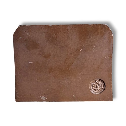 B&H Bradley & Hubbard antike schwere Messing Löwe Buchstützen braun um 1920er Jahre - Bild 6 von 8